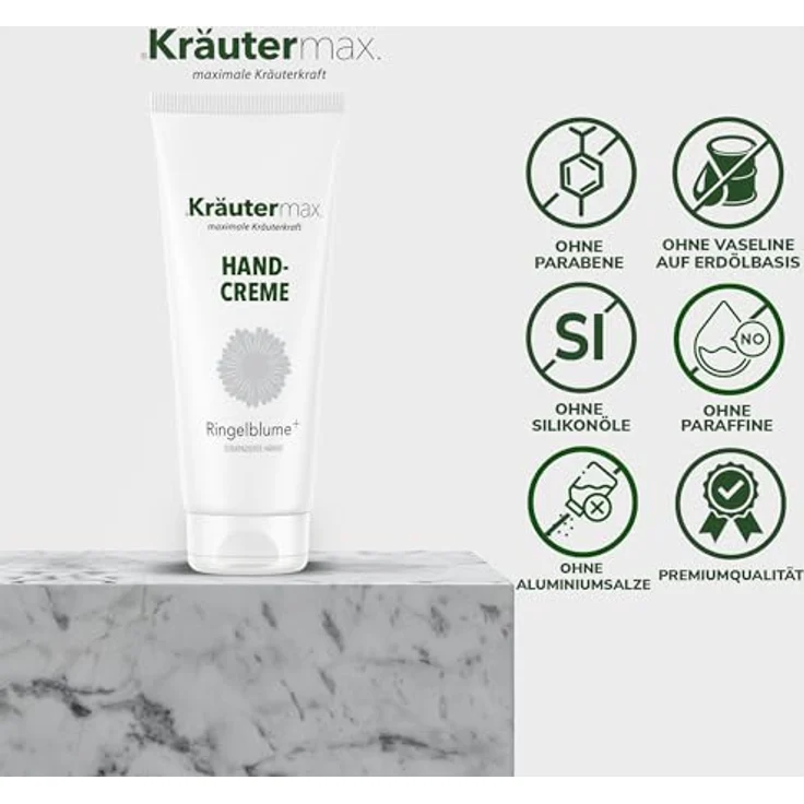 Ringelblume Handcreme Ringelblumen Creme mit Ringelblumenblüten Öl 1 x 70 ml – Bild 4