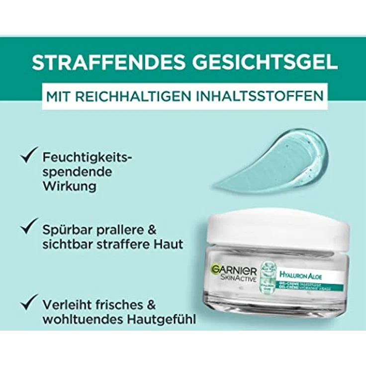 GARNIER SkinActive Hyaluron Aloe Serum Aloe Gesichtsgel 50 ml – Bild 4