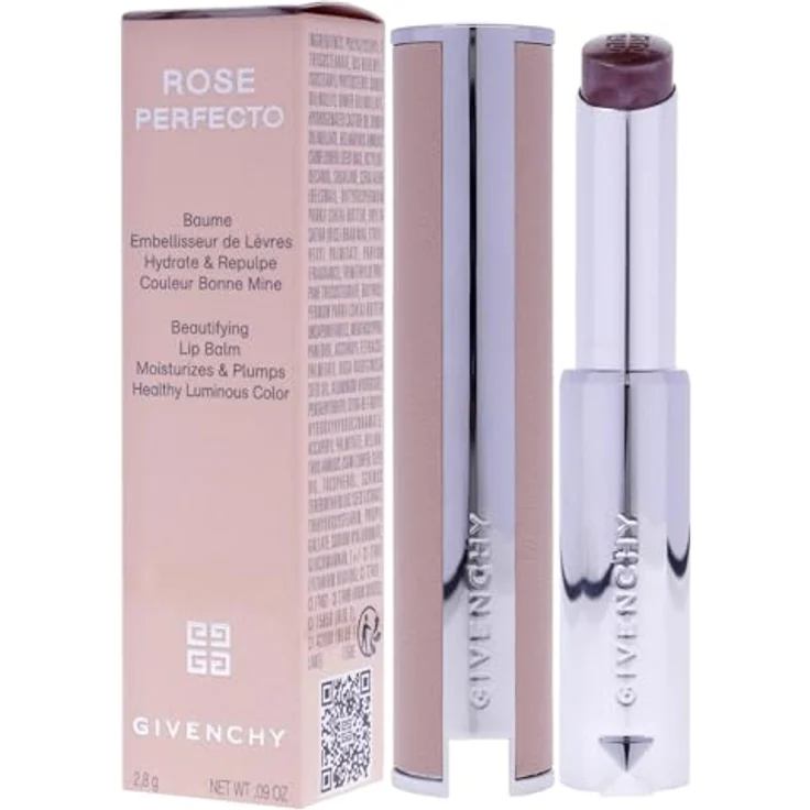 GIVENCHY Le Rose Perfecto Lippenbalsam Damen, 2,8 g, intensive Farbe und 24h Feuchtigkeit, rosa – Bild 4