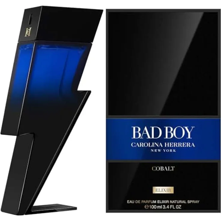 Carolina Herrera Bad Boy Cobalt Elixir Eau de Parfum, 100 ml - Herrenduft – Bild 1