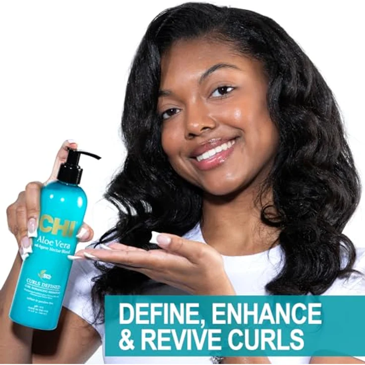 CHI Aloe Vera Curl Enhancing Shampoo 340 ml – Bild 8