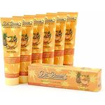 Dr. Bauer's Fruits of Love FRUIT SPLASH Zahnpasta, Zahncreme in nachhaltige 90ml Tube und Verpackung, mit tollen Geschmacksrichtungen, 6er Pack (6x 90ml)
