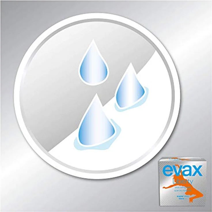 Evax Liberty compresas super mit Flügel 10 Stück Damenbinden – Bild 5