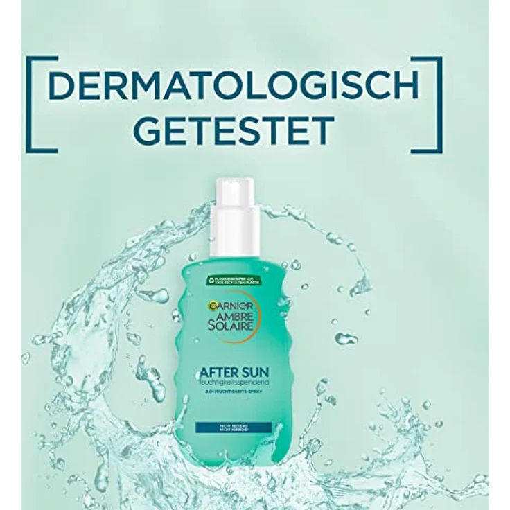 Garnier Ambre Solaire Garnier Ambre Solaire Feuchtigkeits-Spray After Sun Spray 200 ml – Bild 3