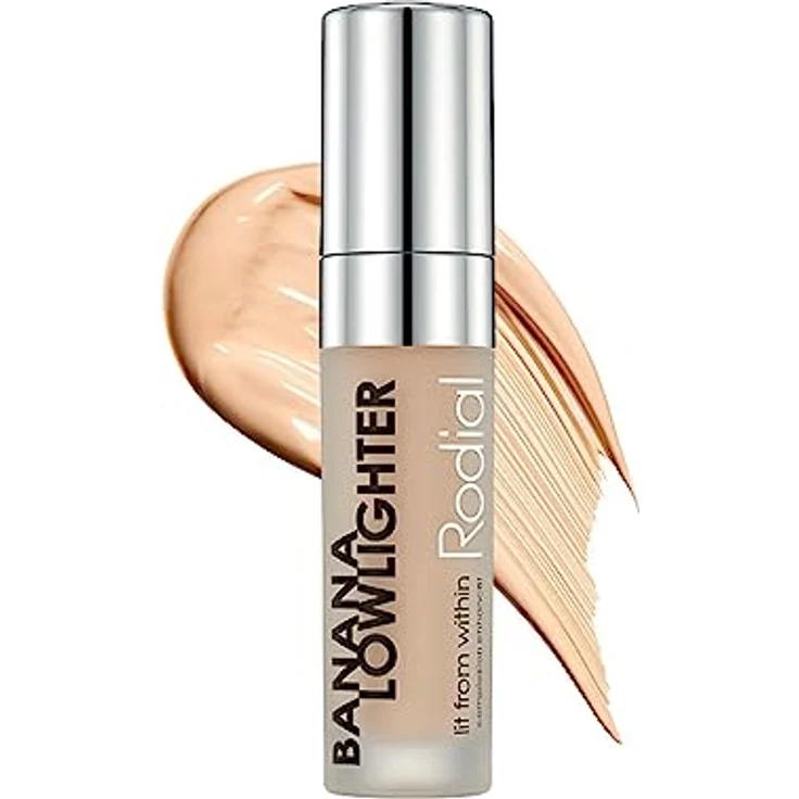 Rodial Banana Lowlighter 5.5ml, Flüssiger Concealer mit gelbem Unterton, feuchtigkeitsspendende Formel mit Hyaluronsäure, Vitamin E und Koffein, seidiges, schimmerfreies Finish – Bild 1