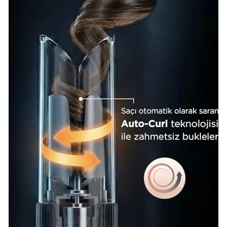 BaByliss C6688E Style Secret Air, Glätt- und Lockenstab mit Auto-Curl-Technologie, 4 Temperatureinstellungen, Hitzeschutzmatte – Bild 9