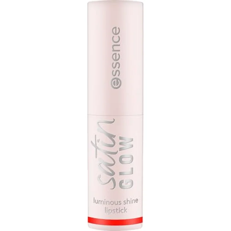 Essence Satin GLOW Luminous Shine Lipstick, Nr. 07, Orange, strahlend und farbintensiv, vegan, 3er Pack (3x3.5g) – Bild 3