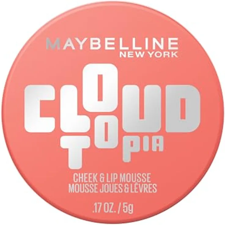 Maybelline Cloudtopia Rouge & Lippenmousse, 5 g, hochpigmentiert, matt, schweiß- und wischfest