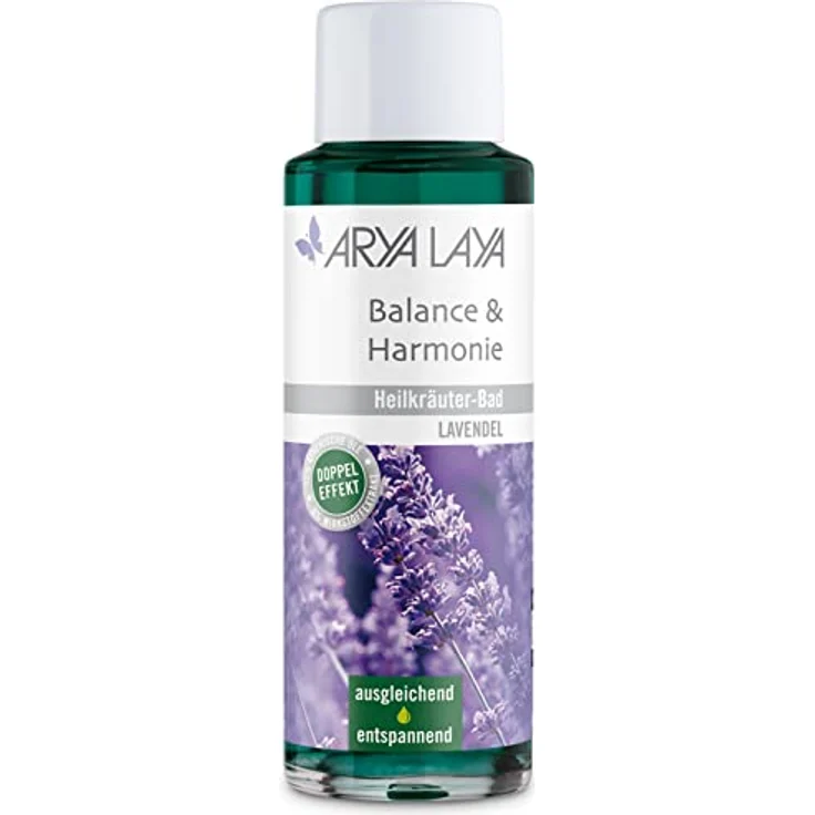 ARYA LAYA Heilkräuter-Bad Balance & Harmonie, 200 ml - Lavendel-Extrakt für Stressabbau & Entspannung, vegan – Bild 1