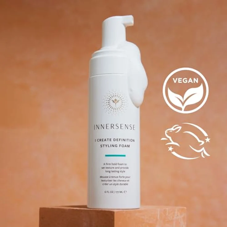 Innersense Organic Beauty I Create Definition Styling Foam, Schaumfestiger mit starkem Halt für definierte Locken, 70 ml – Bild 3