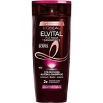 L'Oréal Paris Shampoo gegen Haarausfall durch Haarbruch, Für kraftloses, brüchiges Haar, Mit Biotin, Provitamin B5 und Arginin, Elvital Full Resist Power Booster Haarshampoo, 1 x 300 ml
