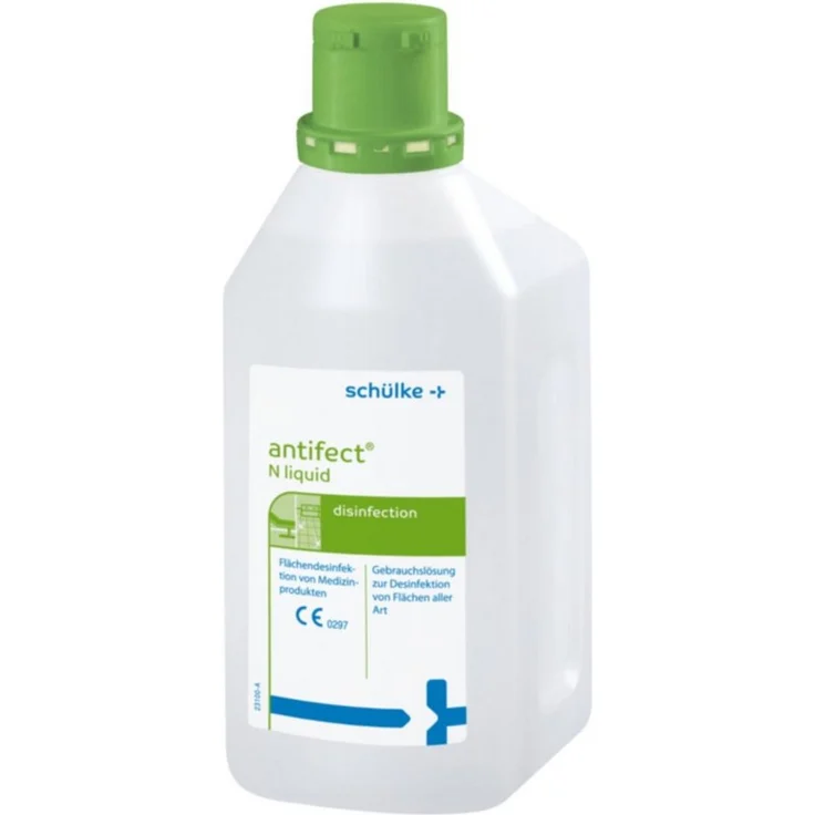 SCHÜLKE & MAYR GmbH Antifect® N liquid, 500 ml alkoholfreies Oberflächen-Desinfektionsmittel, schnell trocknend, rückstandsfrei, aldehydfrei, für medizinische Einrichtungen