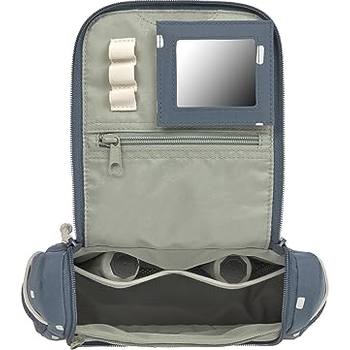 RXYY Hänge-Kulturtasche Mit Dinosaurier-Muster - Ausklappbar, Großes Fassungsvermögen, Für Reisen, Gym & Urlaub