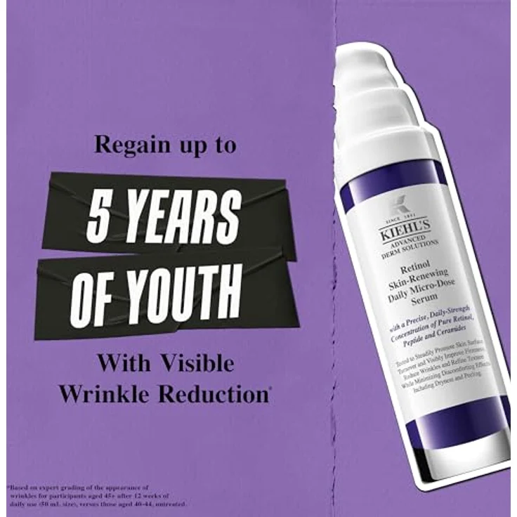 Kiehl's Dermatologist Solutions Retinol Daily Micro-Dose Treatment Gesichtsserum 30 ml – Bild 3