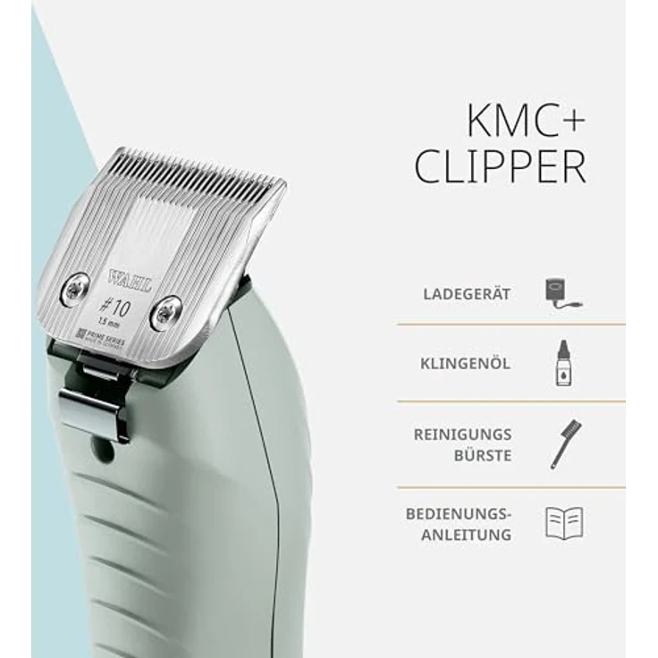 Wahl KMC+ Kabel-/Kabelloser Trimmer, Brushless-Motor, 2 Geschwindigkeitsstufen, ergonomisches Design – Bild 5