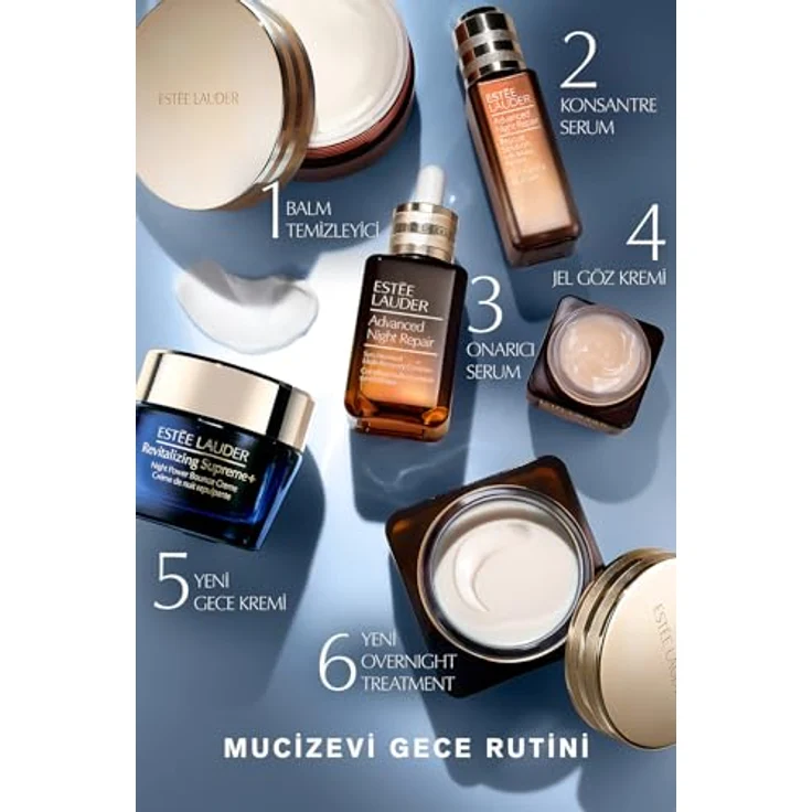 Estée Lauder Revitalizing Supreme+ Night Power Bounce Cream, tiefenwirksame feuchtigkeitsspendende Nachtcreme, 30 ml – Bild 8