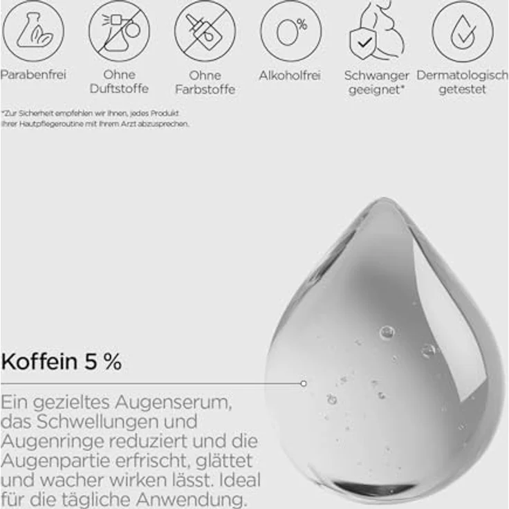 Revox Just 5% Caffeine Solution Augenserum gegen Augenringe und Schwellungen 30 ml für Frauen – Bild 5