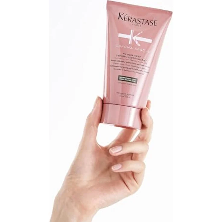 Kérastase Chroma Absolu Masque Vert Chroma Neutralisant Haarmaske 150 ml – Bild 7
