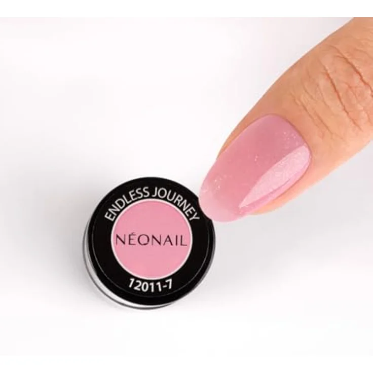 NEONAIL UV Nagellack 7,2 ml - Rosa - Endless Journey - Hochdeckend, Glitzernd, Langanhaltend bis zu 21 Tage, Aushärtung in LED-/UV-Lampe – Bild 3