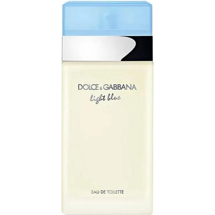 Dolce & Gabbana Light Blue Pour Femme, Eau de Toilette Spray 200ml, erfrischender zitrusartiger Duft für Damen