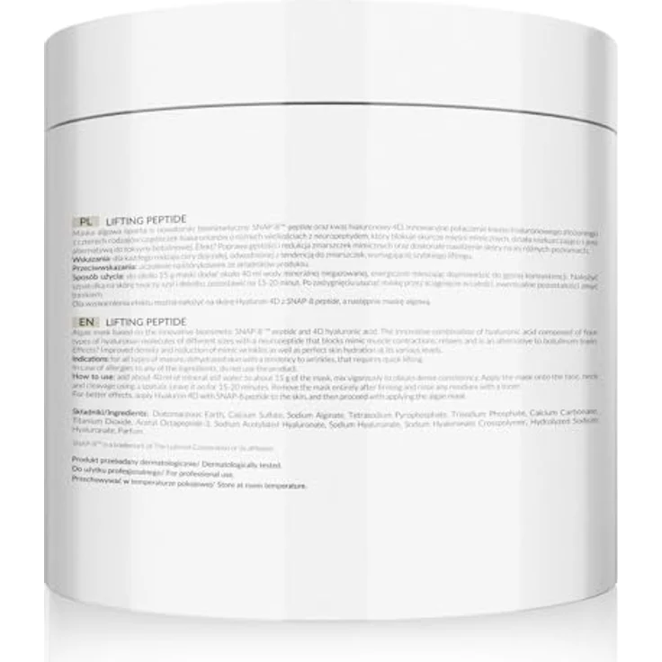 Apis Natural Cosmetics | LIFTING PEPTIDE Gesichtsmaske | Verhindert Muskelkontraktionen | Alternative zu Botox | SNAP-8 Peptid | Hyaluronsäure 4D | Für reife Haut | Feuchtigkeitsarme Haut | 200 g – Bild 2