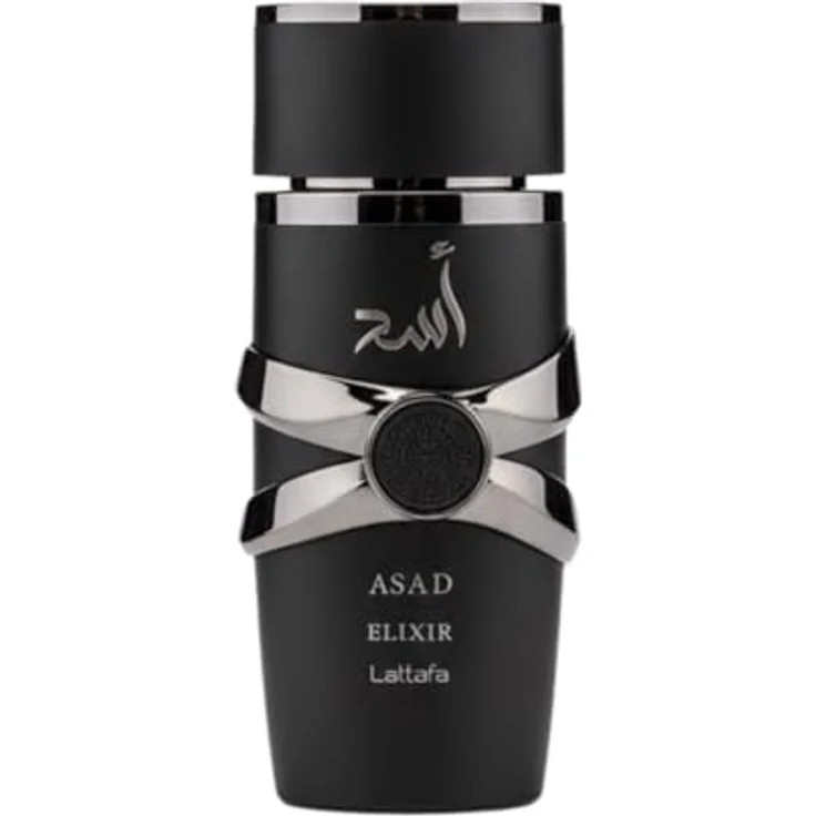 Lattafa Asad Elixir, Eau de Parfum, 100ml, schwarzes Parfüm mit luxuriösem Flakon und orientalischem Duftdesign – Bild 1