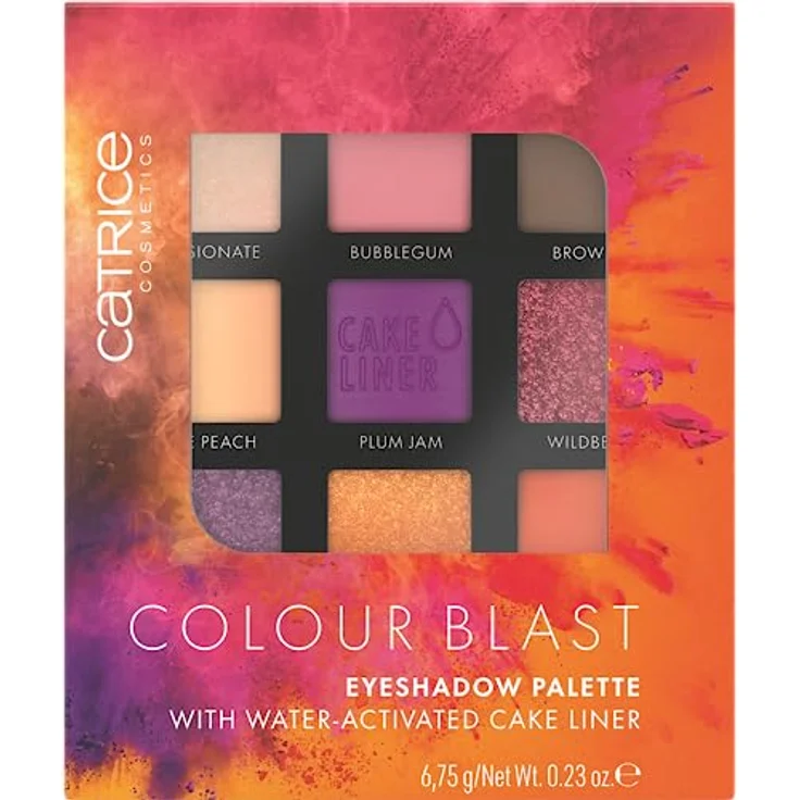Catrice Colour Blast Eyeshadow Palette, Lidschatten, Nr. 010, Mehrfarbig, 9 Farben, langanhaltend, Expressergebnis, vegan, ohne Mikroplastikpartikel, Nanopartikel frei, ohne Parfüm, 1er Pack (6.75g) – Bild 3
