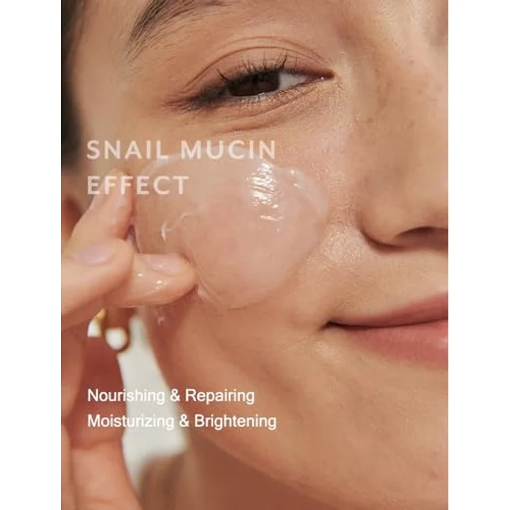 MIZON SNAIL WRINKLE CARE SLEEPING PACK (80g) Koreanische Hautpflege - Leave-in-Nachtmaske - Nachtpflege für hydratisierte, jugendliche Haut – Bild 5