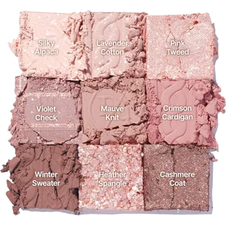 Dasique Eye Shadow Palette, Lidschatten in Farbton 16 Violet Knit, 7 g, mit intensiver Pigmentierung und leicht verblendbarer Textur – Bild 5
