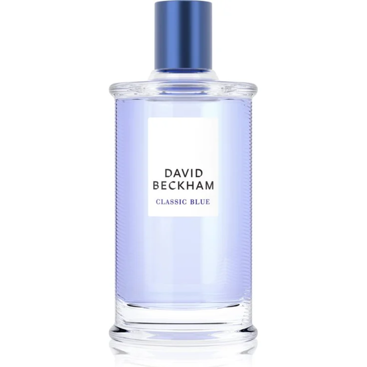 David Beckham Classic Blue EDT, Eau de Toilette für Herren, 100 ml, fruchtig-holziger Duft für warme Tage