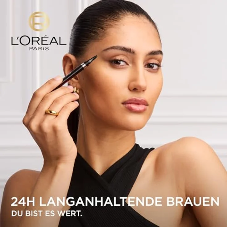 L’Oréal Paris Infaillible 24h Filling Triangular Pencil, wasserfester Präzisionsaugenbrauenstift, Farbton 05 Light Brunette, 1 ml – Bild 2