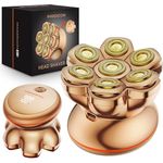 MAXGROOM 7D PRO Glatzen Rasierer Herren, IPX6 wasserdicht mit 1400mAh Akku, magnetischem Schwebekopf und 8800RPM Geschwindigkeitsstufen