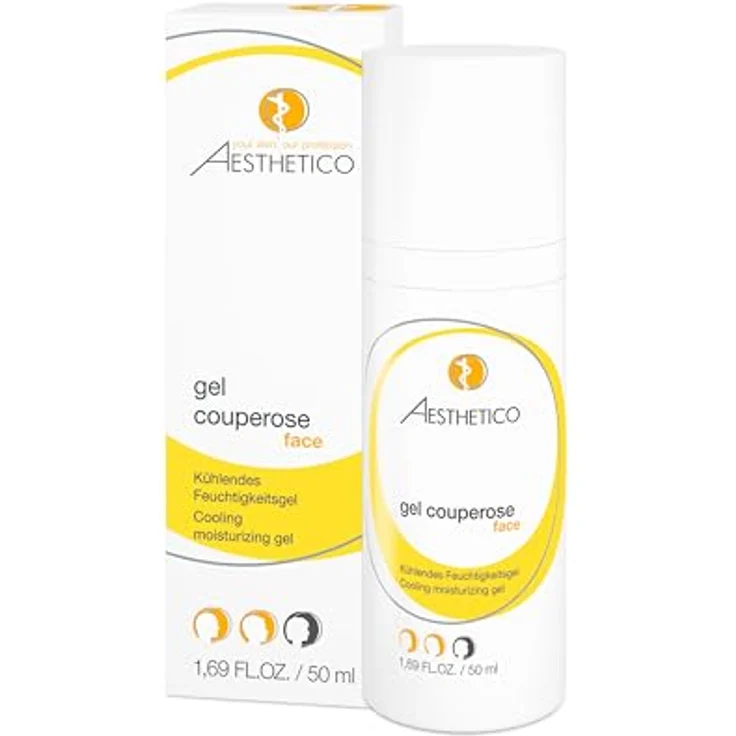 Aesthetico gel Couperose Kühlendes Feuchtigkeitsgel 50 ml – Bild 2