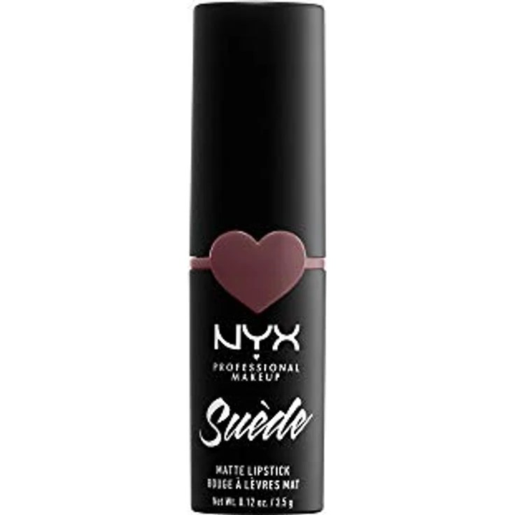 NYX Professional Makeup Lippenstift - Suede Matte Lipstick, superleichter & pudriger Lippenstift, intensiv mattes Finish, 3,5 g, Lavender and Lace 14 – Bild 1