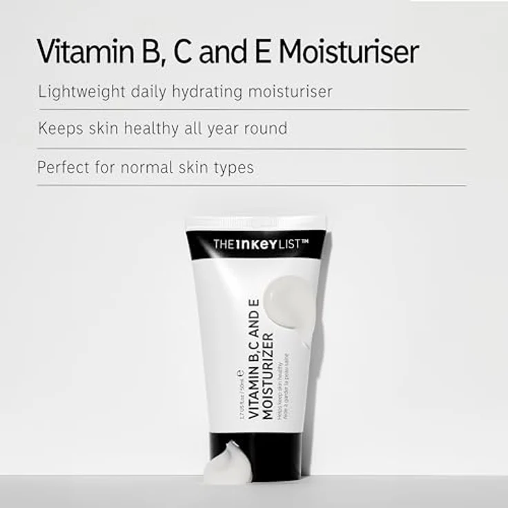 The INKEY List Vitamin B, C and Moisturizer, Feuchtigkeitscreme für Damen mit intensiver Hydratation, 50 ml – Bild 2