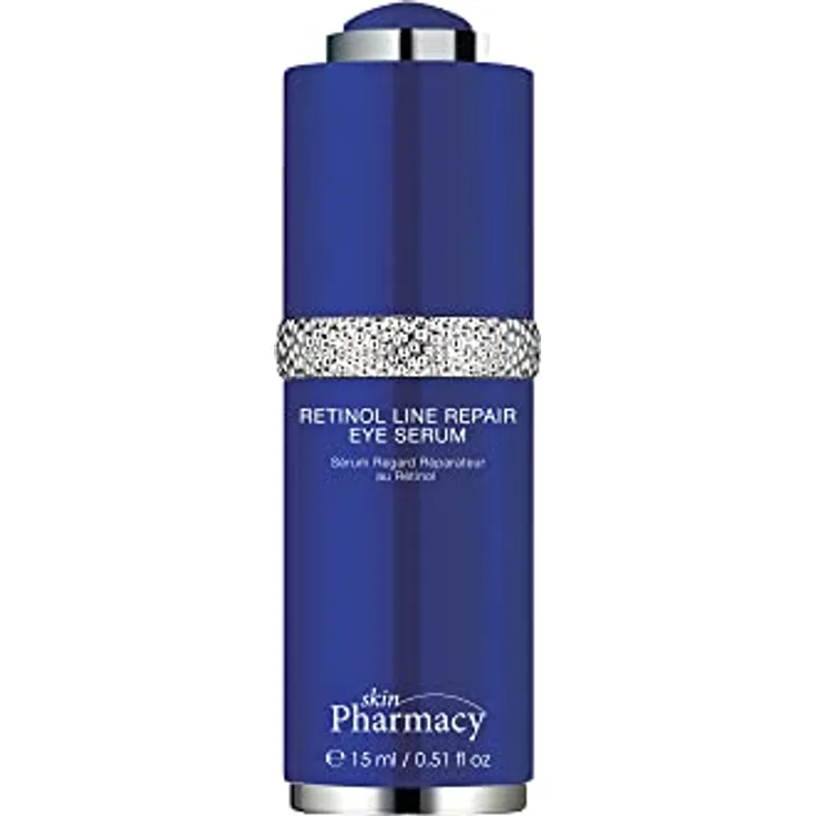 Skin Chemists Retinol Line Repair Augenserum, 15 ml - Hyaluronsäure, Osilift, Allantoin, für empfindliche Haut und gegen feine Linien und Falten