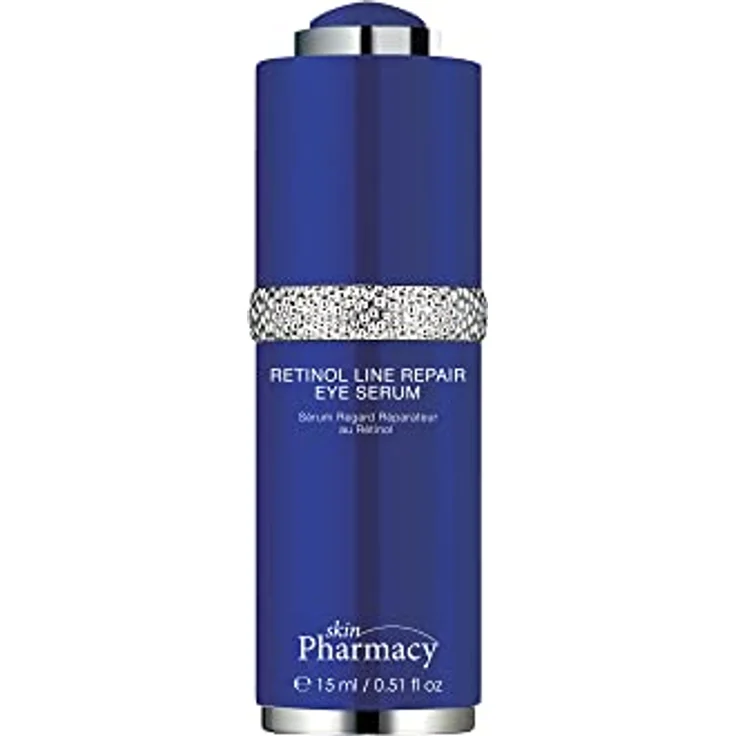 Skin Chemists Retinol Line Repair Augenserum, 15 ml - Hyaluronsäure, Osilift, Allantoin, für empfindliche Haut und gegen feine Linien und Falten – Bild 1