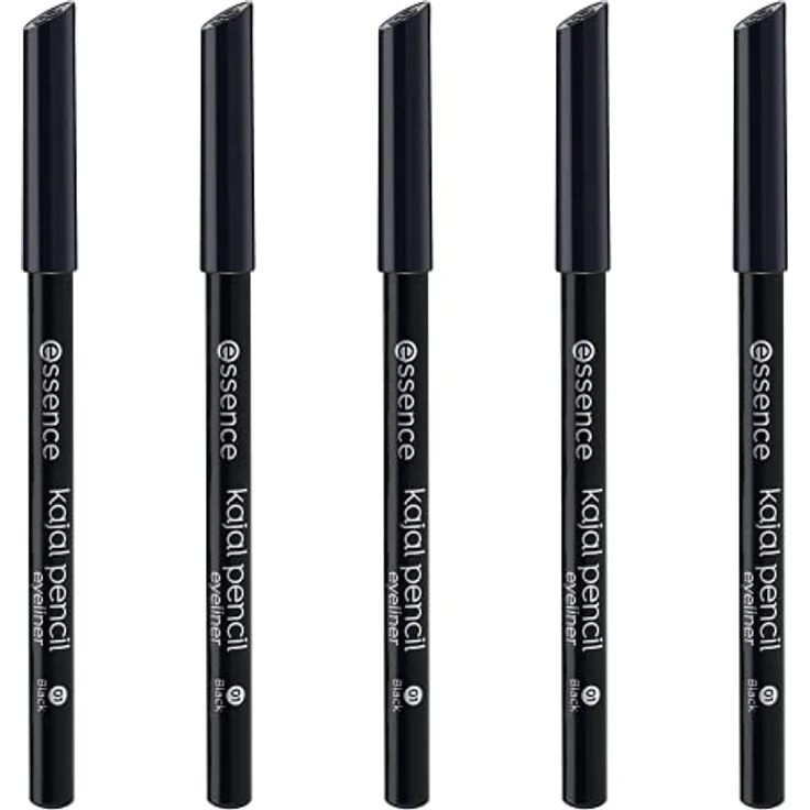 essence Kajal Pencil Kajalstift 5x1 g Nr. 01 - Black – Bild 1
