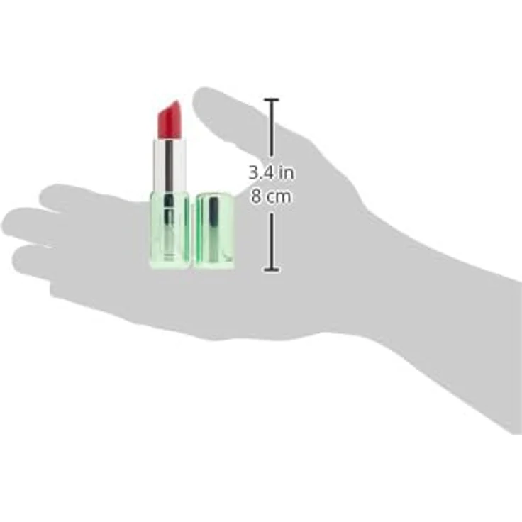 Clinique Pop Longwear Lipstick 08 Cherry Pop, ultrapigmentierter Lippenstift mit integriertem Primer und bis zu 8 Stunden Haltbarkeit, 3,9 g – Bild 7