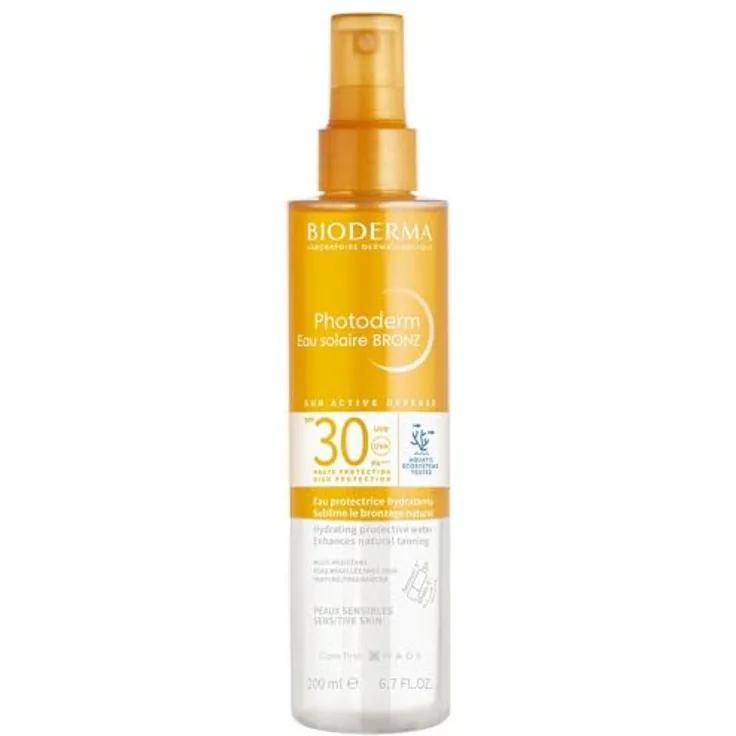 BIODERMA Photoderm Eau Solaire Bronz SPF30 (200 ml) Sonnenspray von Bioderma