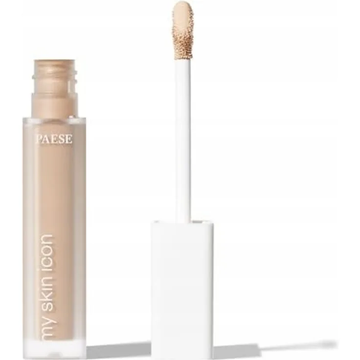 Paese My Skin Icon Covering Concealer, Langzeit-Korrektor mit cremiger Textur, Farbton 02 Natural Beige, 6,5 ml