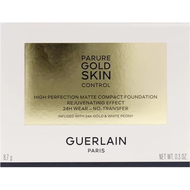 GUERLAIN Parure Gold Skin Control, mattierendes Kompakt-Make-up, Farbton 3N Neutral, 8,7 g – Bild 8