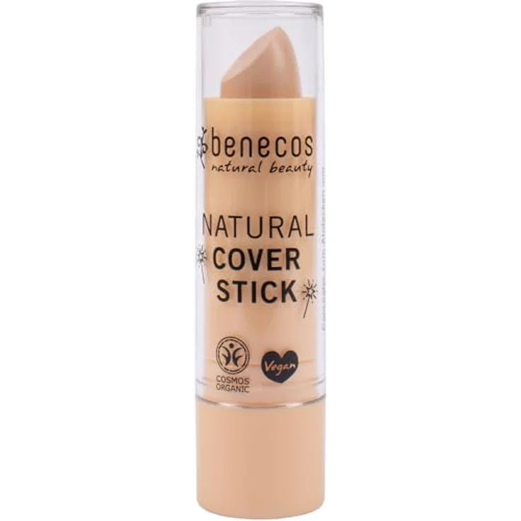 benecos Cover Stick beige, Concealer mit Bio-Zertifizierung, 81 gr