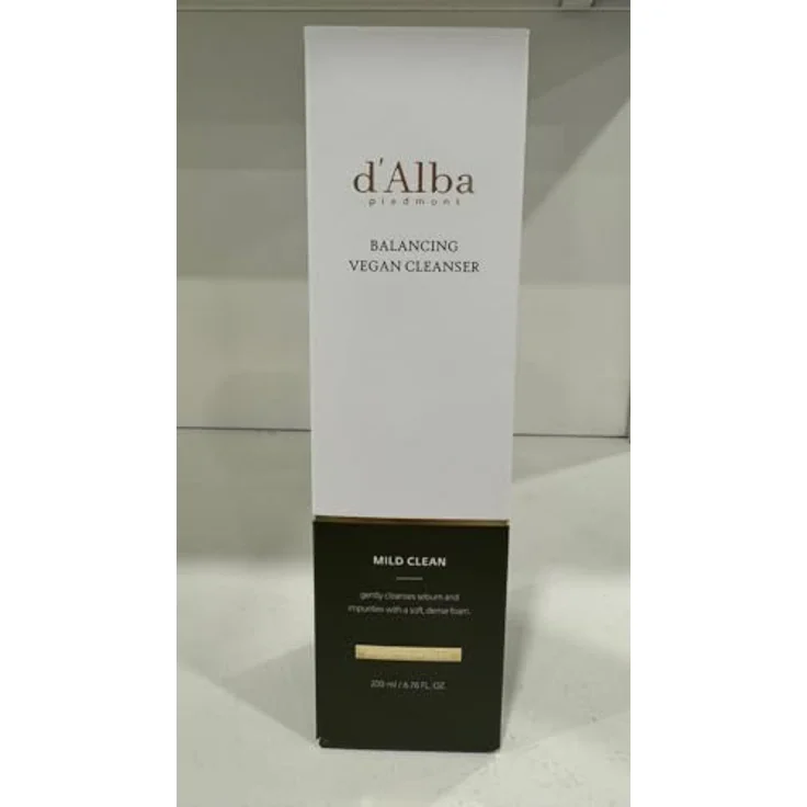 d'Alba Mild Skin Balancing Vegan Cleanser, feuchtigkeitsspendendes Reinigungsgel mit beruhigender Wirkung, 200 ml – Bild 6