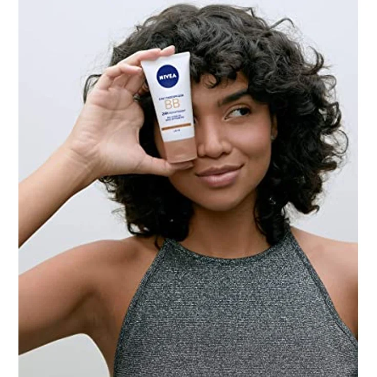 Nivea Gesichtspflege Tagespflege Bb Cream 5 In 1 Blemish Balm Mittel Bis Dunkel (Lsf 15) 50 ml Tagespflege für Damen und Herren – Bild 7