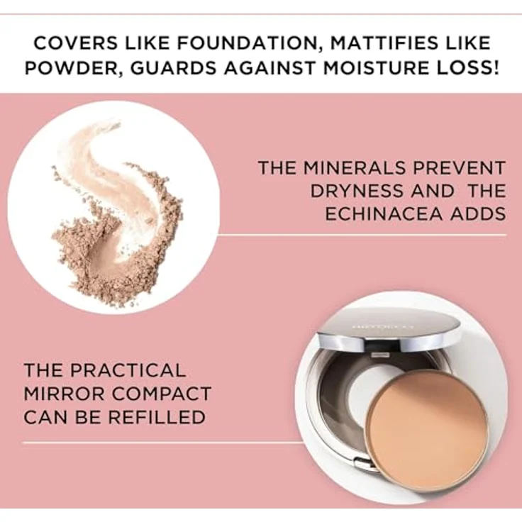 Artdeco Hydra Mineral Compact Foundation Refill - Feuchtigkeitsspendendes loses Puder, Nachfüllung, 10g, Nr. 65 medium Beige – Bild 3