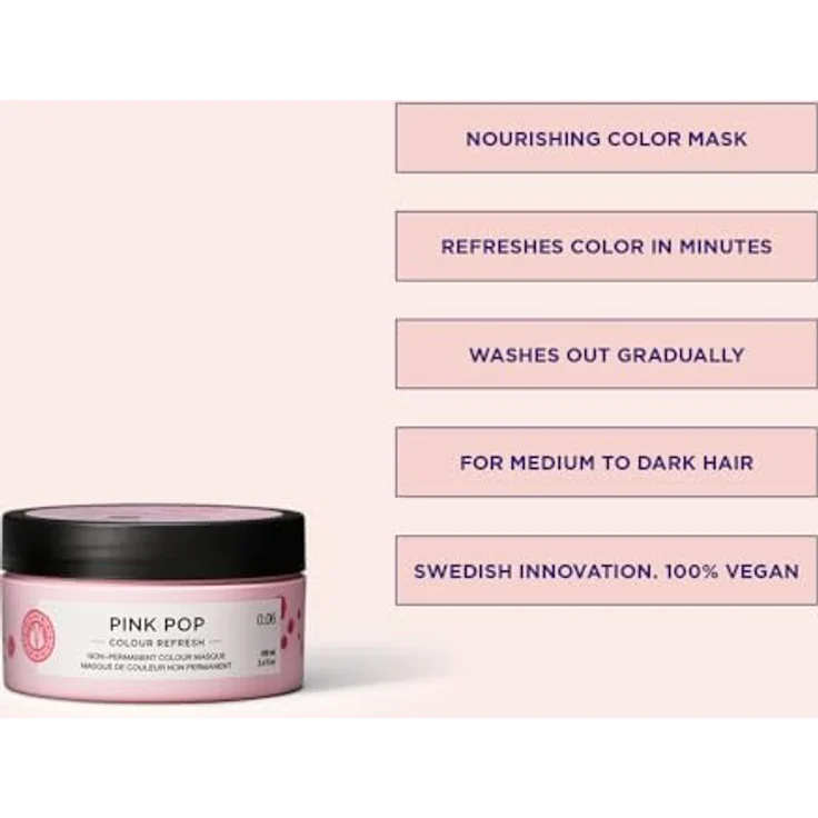 Maria Nila Colour Refresh Pink Pop 0.06 100 ml – Bild 2