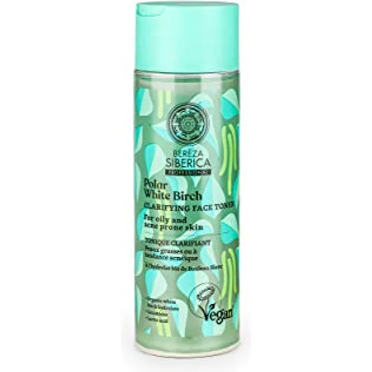 Natura Siberica Polar White Birch Gesichtstonikum, aufhellend für fettige und problematische Haut, 200 ml – Bild 1