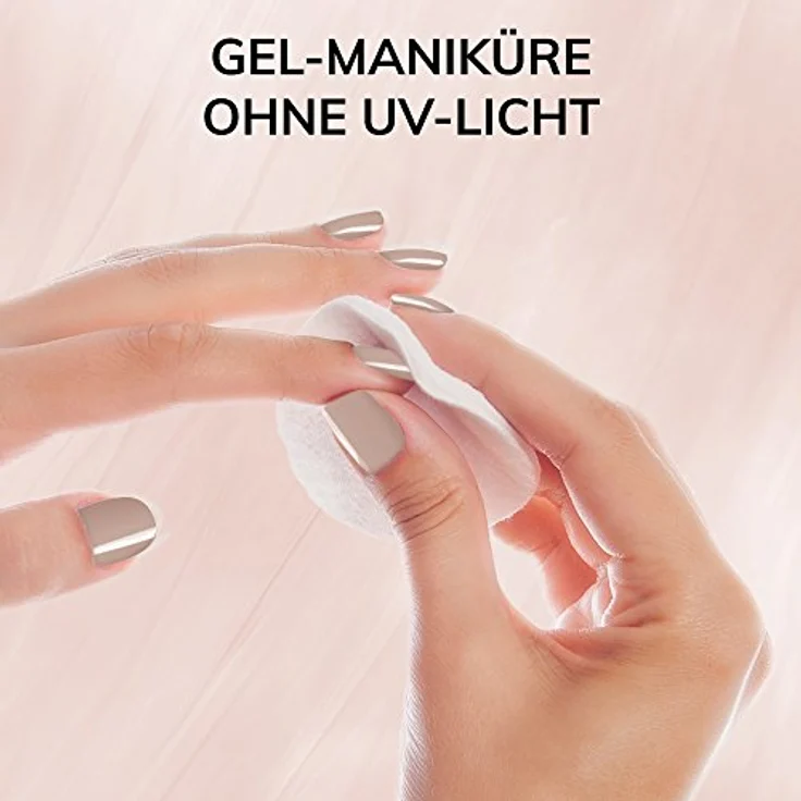 Manhattan Super Gel Nagellack – Gel Maniküre Effekt ganz ohne UV Licht – Taupefarbener Nail Polish mit bis zu 14 Tagen Halt – Farbe Time For Taupe 175 – 1 x 12ml – Bild 5