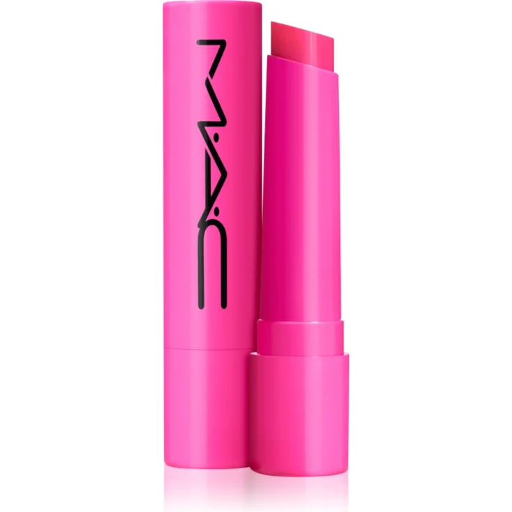 MAC Cosmetics Squirt Plumping Gloss Stick, hochglänzender Lipgloss in der Farbe Amped, 2,3 g